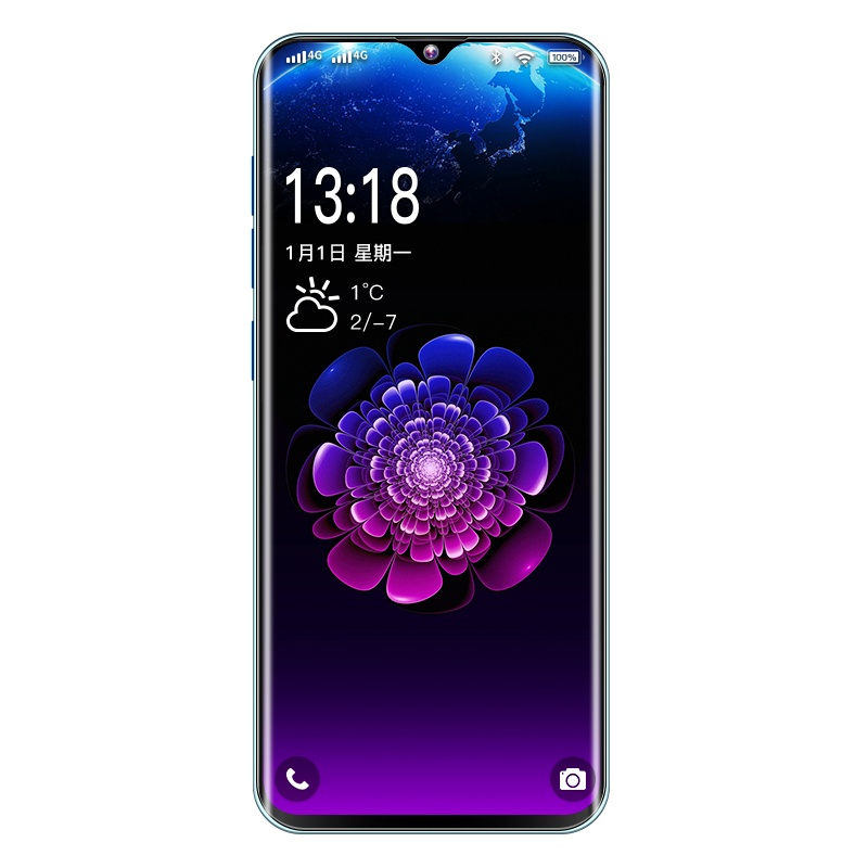 索爱M40Pro 保时捷智能手机4G全网通八核高清水滴全面屏人脸识别指纹解锁快充大字大屏学生三网通游戏手机