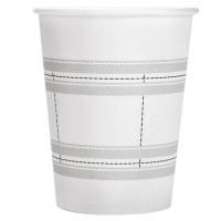 得力19201纸杯(白色)250ml 100只 180g