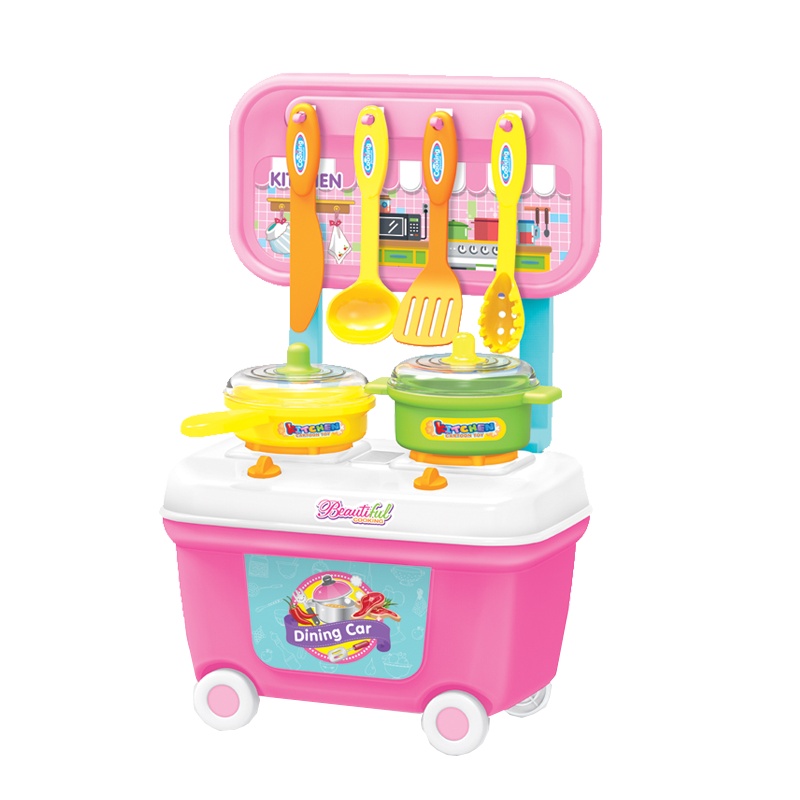 小车餐具收纳桶81115