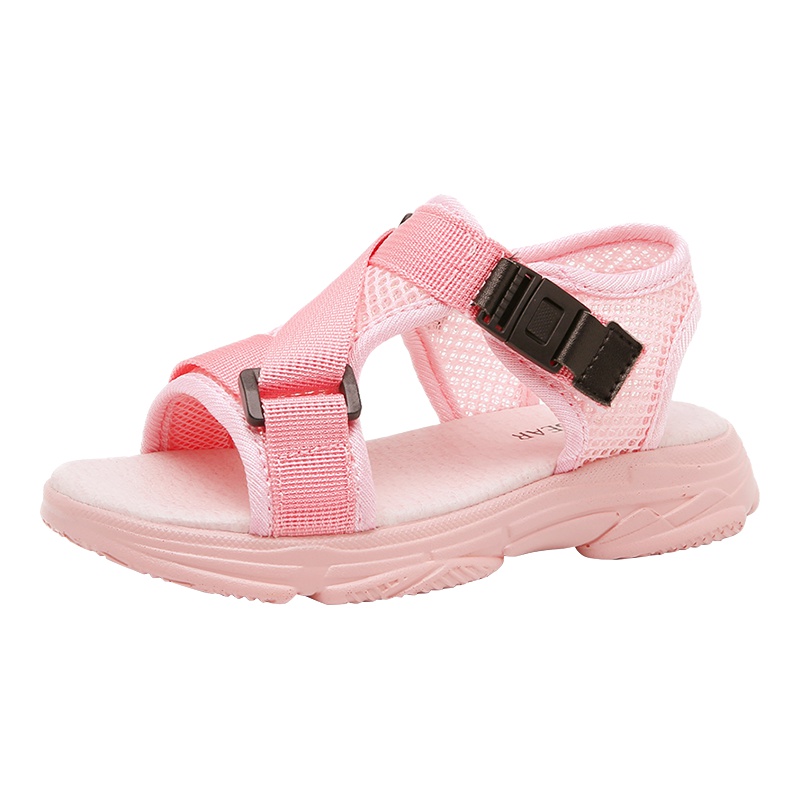 哈比熊女童凉鞋2019韩版时尚夏季小女孩公主鞋中大童学生儿童宝宝潮