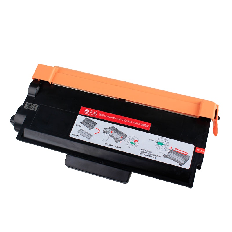 天威(PRINT-RITE)适用于BROTHER-TN3385/LENOVO-LT4637H-黑粉盒(专业装)