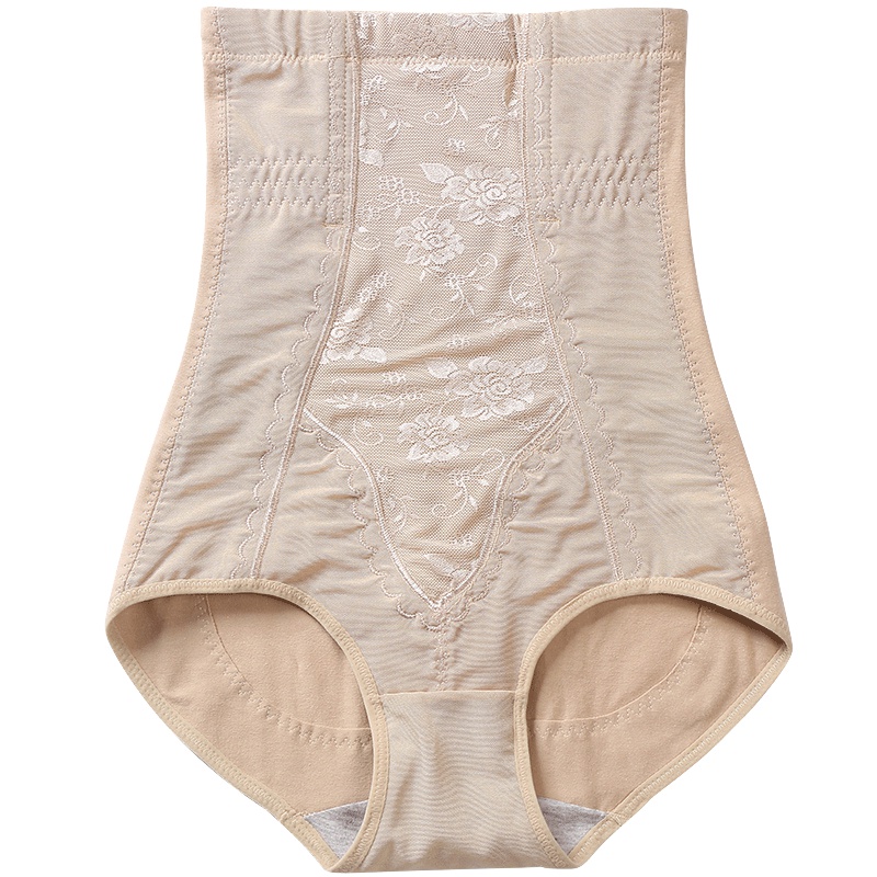 2条装 产后束缚收腹内裤女高腰紧身塑形收腰束腹提臀塑身裤四季通用简约孕产妇束身用品塑身裤