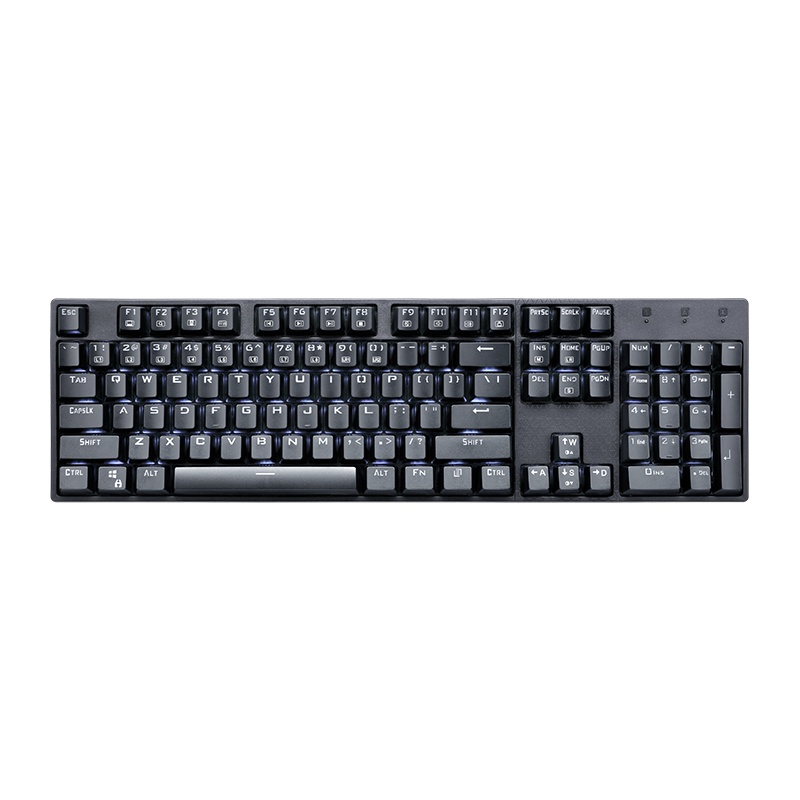 雷神(THUNDEROBOT) cherry轴机械键盘 樱桃轴吃鸡电竞游戏机械键盘 104键背光[K30CB/B-黑轴]