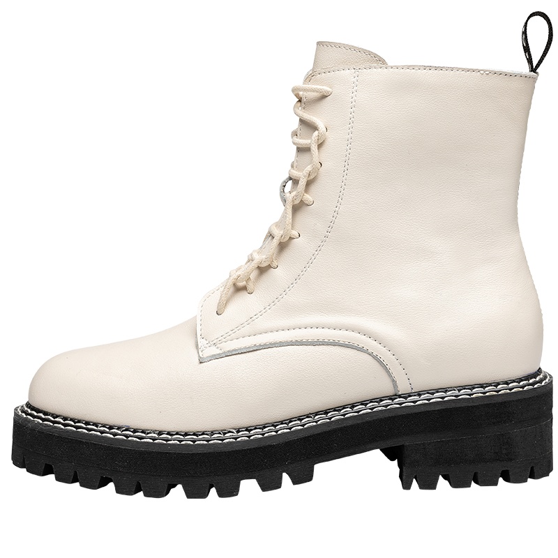 马克华菲女士马丁靴女款靴子女靴短靴马丁靴女士短靴高帮女鞋女士靴子