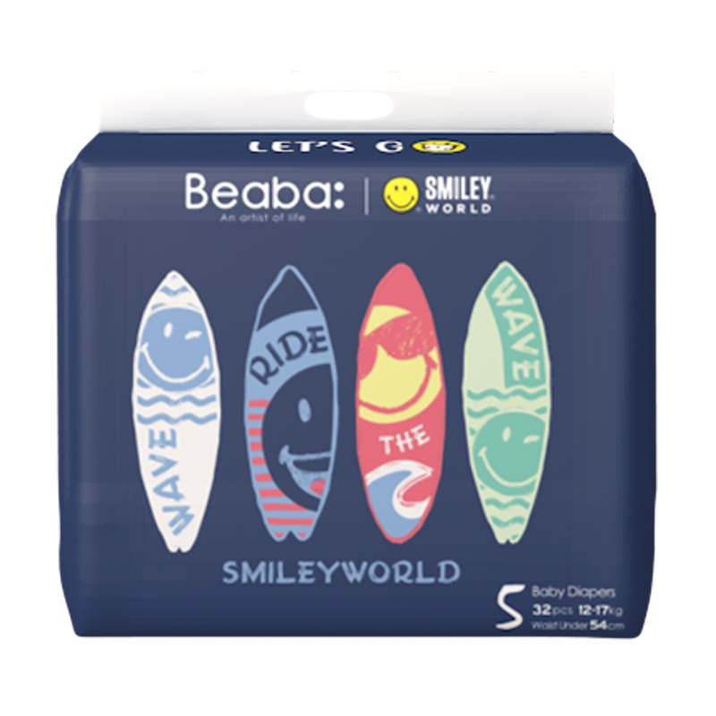 BEABA Smiley 笑脸系列纸尿裤XL码32片