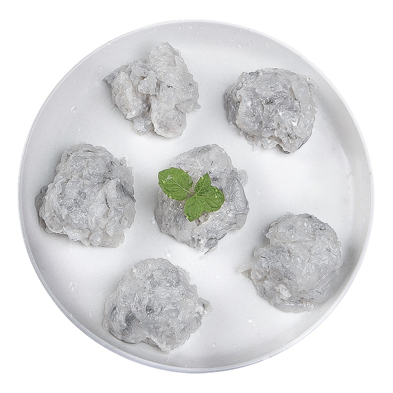 [火锅搭档]千渔旺湛江青虾滑500g(95%虾仁) 袋装 虾滑火锅食材 火锅丸子 海鲜水产 丰富虾青素