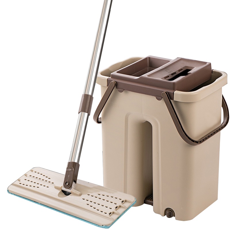 开普特 免手洗拖把平板地拖木地板家用拖布干湿一拖两用神器懒人净 1179