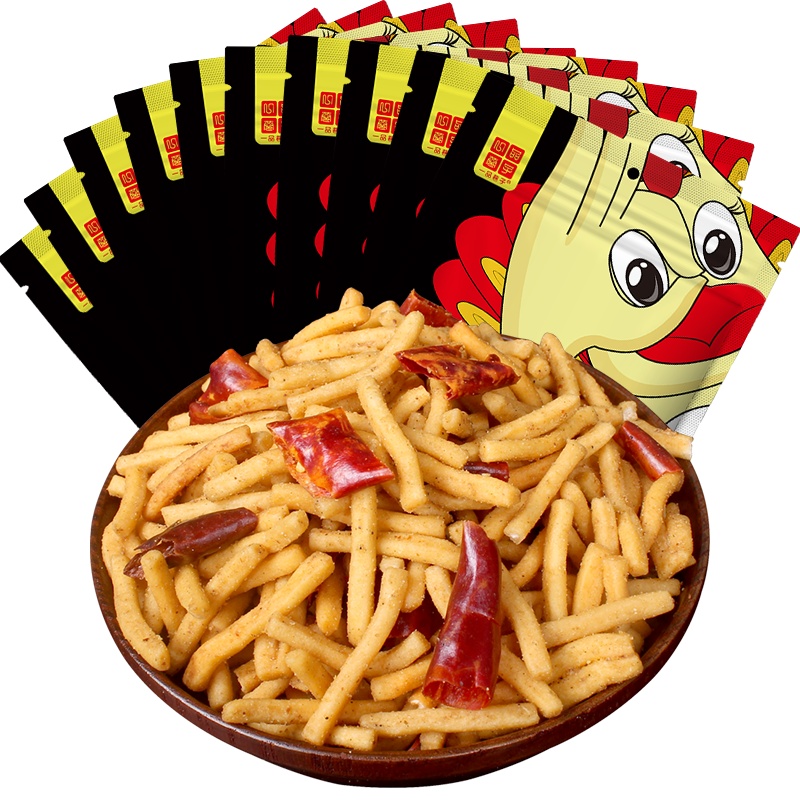 一品巷子 香辣火鸡面108g*10袋休闲零食办公室小吃追剧