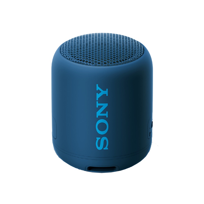 索尼（SONY)SRS-XB12（蓝色） 防水重低音便携无线扬声器
