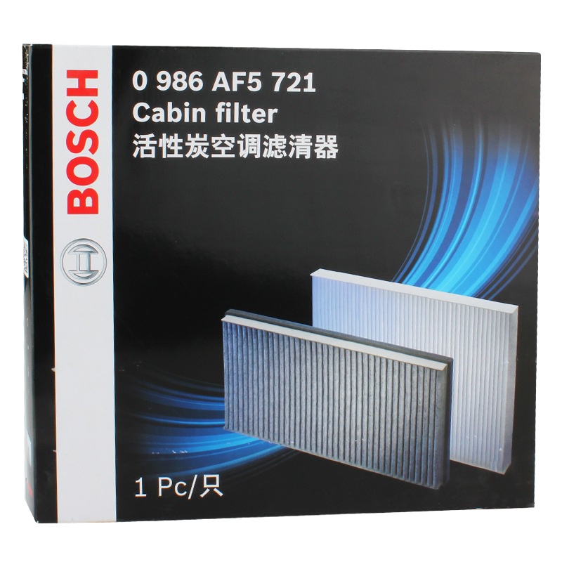 博世(BOSCH)双效防PM2.5空调滤清器0986AF5721东风雪铁龙赛纳2.0