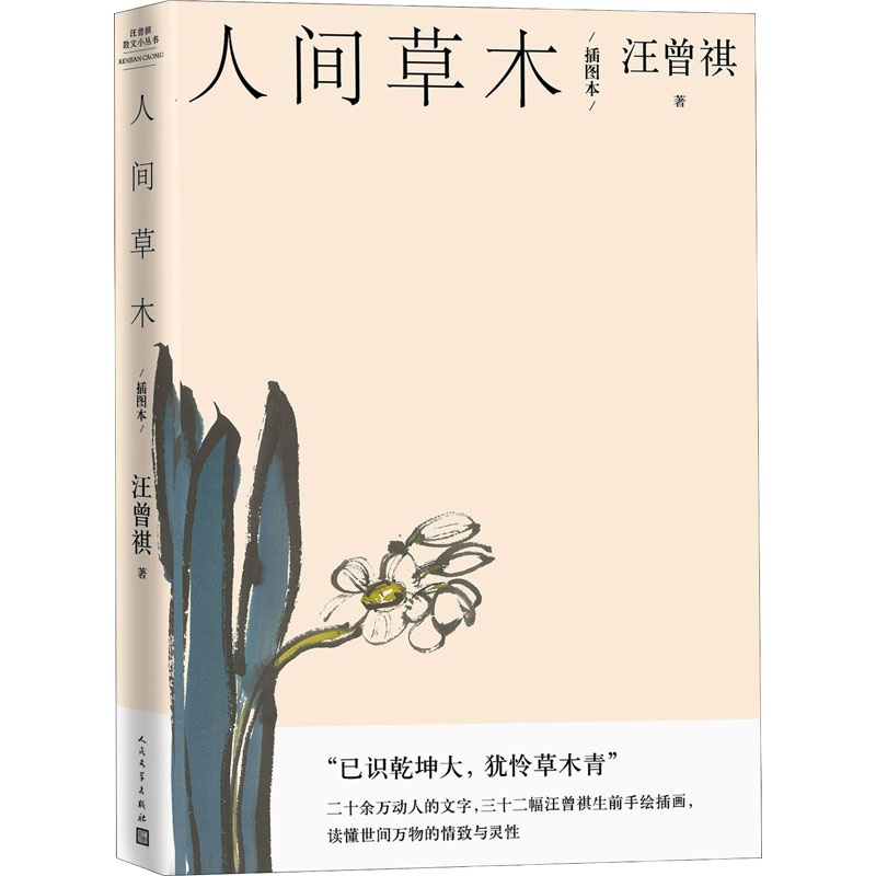 人间草木 插图本 汪曾祺 著 文学 文轩网