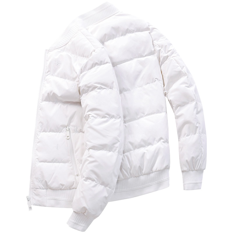 马克华菲羽绒服男士短款2020冬季新款轻薄白色潮流帅气外套潮