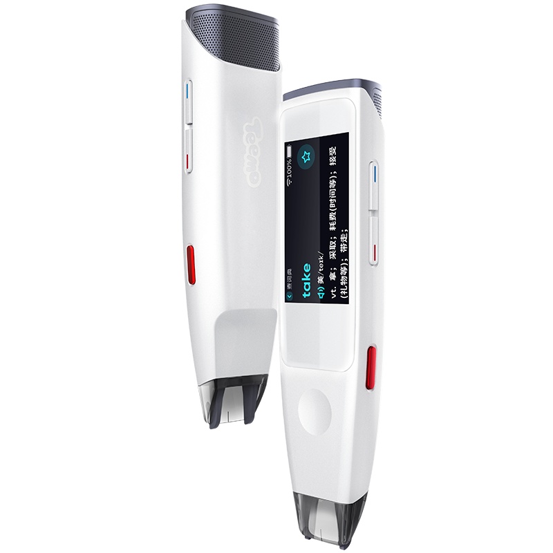 搜狗糖猫词典笔S10（TR205）白色扫描翻译笔 电子词典离线翻译机AI助手随身录音在线对话翻译英语汉语口语学习点读笔