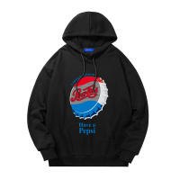 Pepsi/百事 男女同款休闲时尚潮流宽松卫衣BSW-2153加绒420克