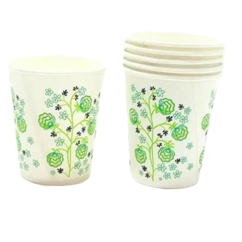 妙洁 GD 一次性纸杯 聚餐饮料杯公司商务纸杯 整箱装(包装随机)