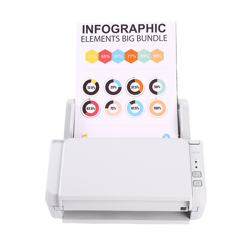 富士通 FUJITSU SP-1125(馈纸式/600DPI/A4)扫描仪