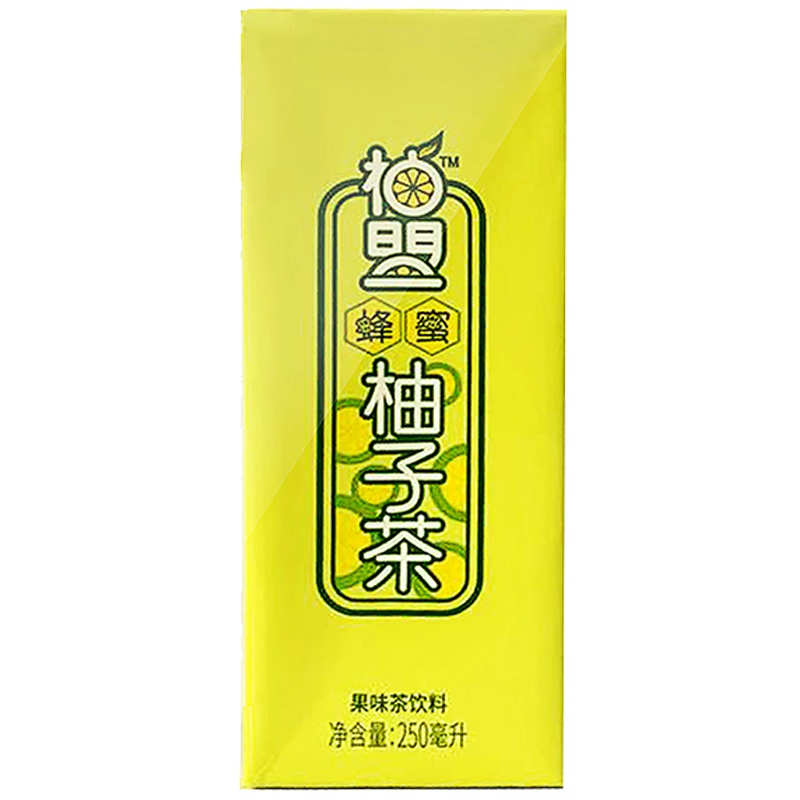 柚盟蜂蜜柚子茶富含维生素柚子和茶的完美融合250ml/包