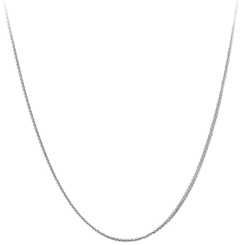 周大福珠宝水中花系列PT950铂金项链素链PT160071