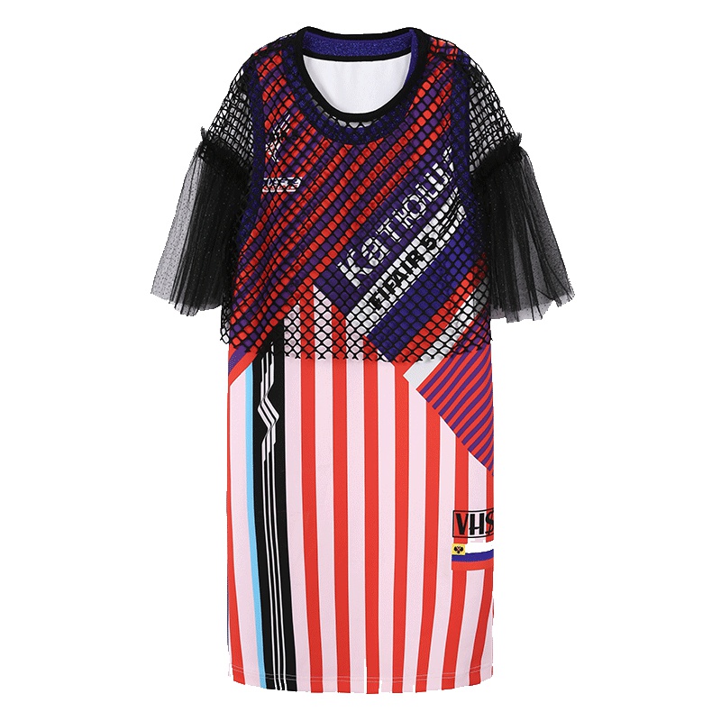 马克华菲女装2019夏季两件套蕾丝长裙 女夏连衣裙