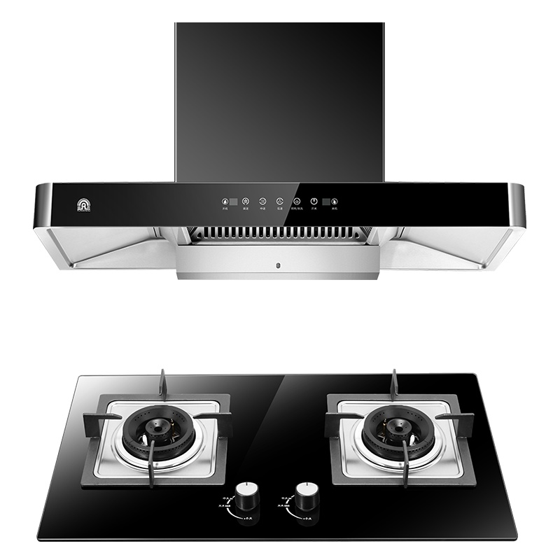 容声(RONGSHENG)油烟机燃气灶具套餐RST326R(自动洗)+QP06 欧式19m³智能体感4.5KW(天然气)