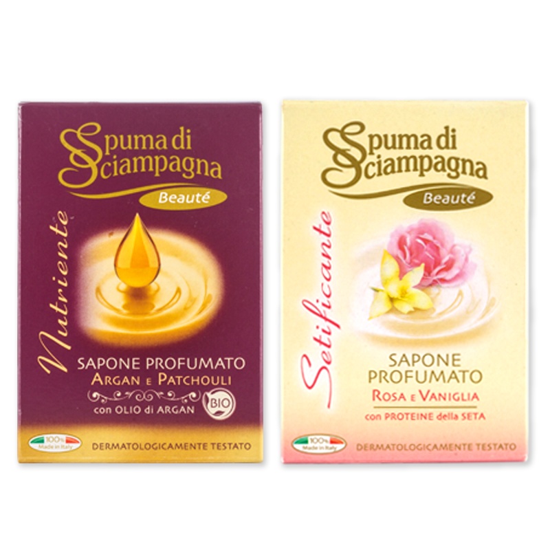 香慕诗意大利进口香草玫瑰皂洗衣皂多功能肥皂90g*3