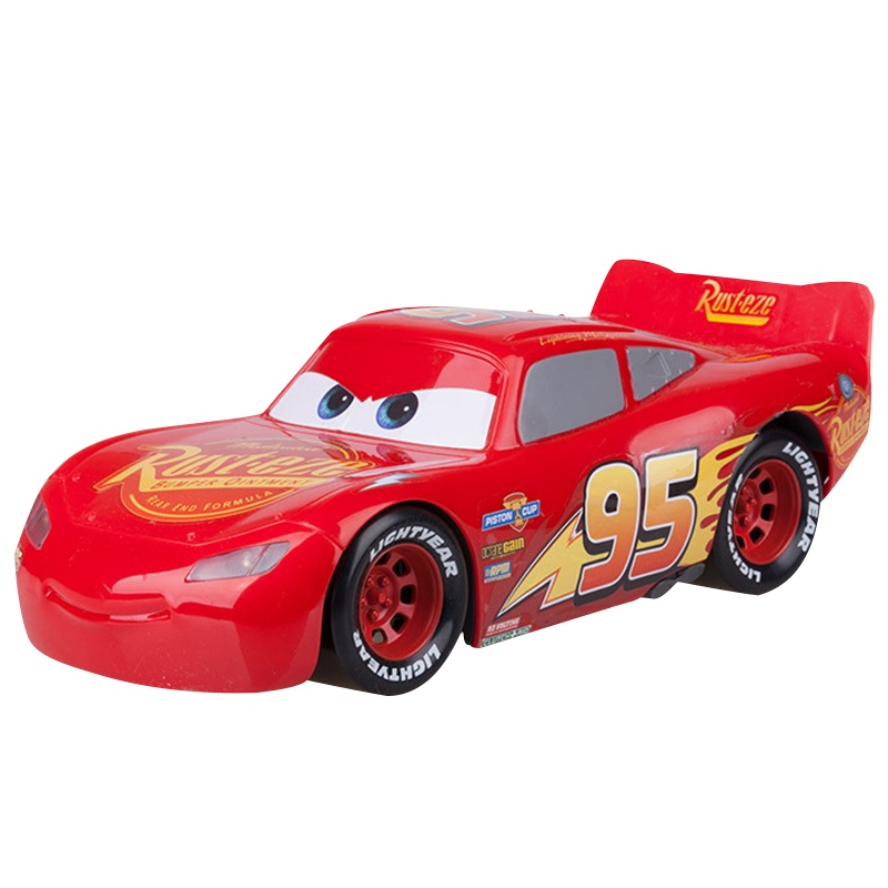 Cars赛车总动员声光动感赛车-闪电麦坤FRP23 塑料材质适合三岁以上宝宝