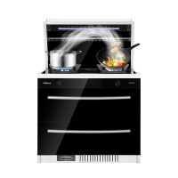 培恩集成灶一体灶JJZY/T-JG01一级能效5.0KW燃气灶具天然气/液化气电热自动清洗油烟机自动防火墙烟机灶具消毒柜