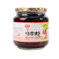 韩国原装进口 韩福10.2 蜂蜜大枣茶 冲饮罐装 1000g/罐 果肉冲饮 果酱冲泡饮品 大枣味 冲调即食饮品