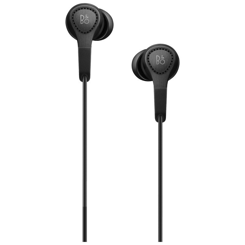 B&O PLAY beoplay H3 立体声入耳式耳机耳麦 运动耳机 游戏耳机 有线耳机线控通话耳机 黑色