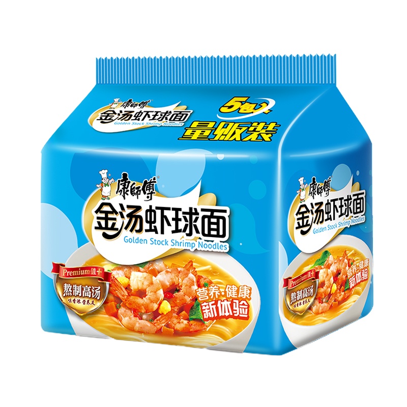 SNWQ康师傅金汤虾球面30袋/箱 按箱起售