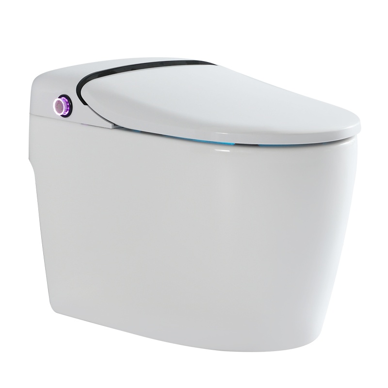 克丽▪菲儿智能马桶即热式坐便器全自动翻盖冲水痤便遥控电动一体式