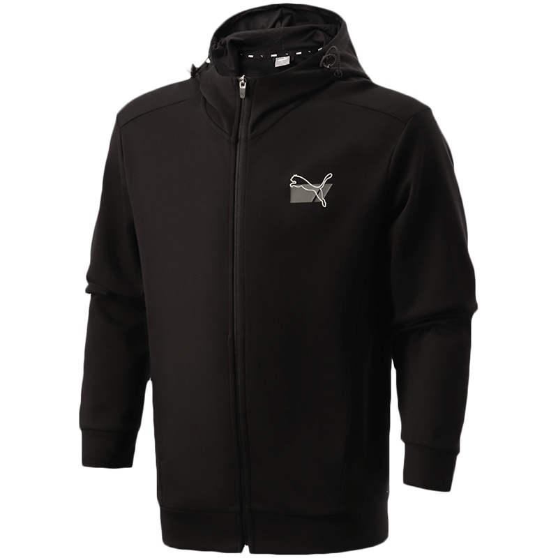 PUMA彪马男装运动服休闲针织连帽外套588826