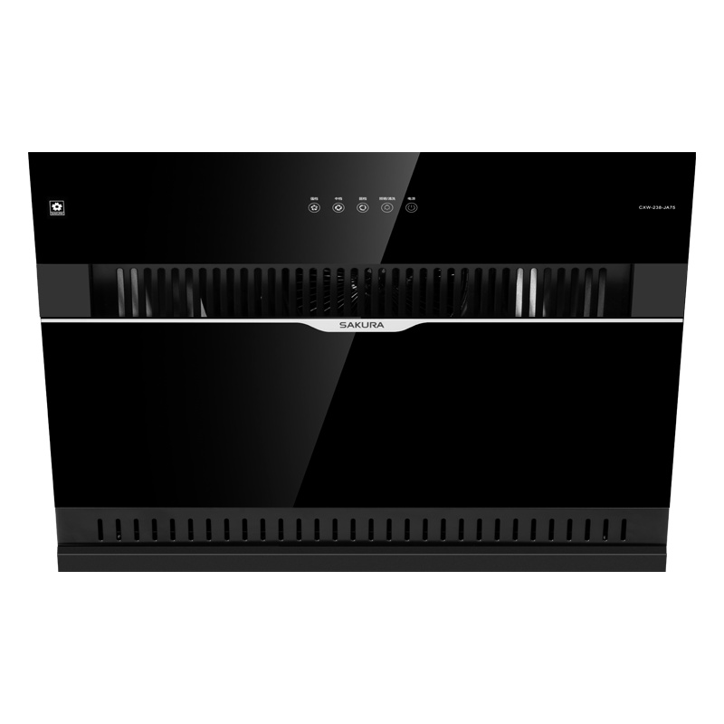 樱花(SAKURA) 油烟机CXW-238-JA75 18立方 750宽小侧吸 近吸式 自动清洗 上下双吸抽油烟机