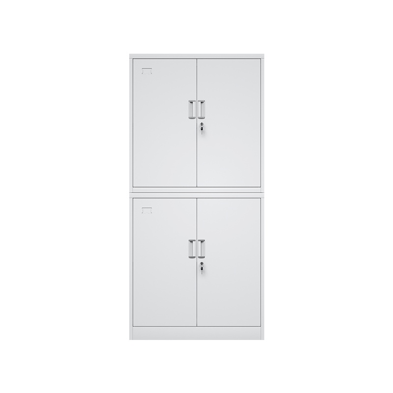 星岛文件柜钢制铁皮柜资料档案柜员工储物更衣柜子凭证带锁柜分双节文件柜