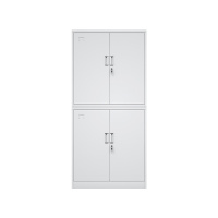 星岛文件柜钢制铁皮柜资料档案柜员工储物更衣柜子凭证带锁柜分双节文件柜