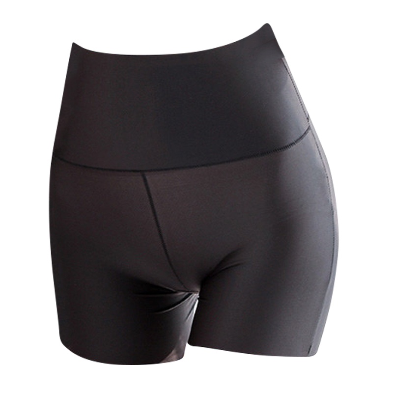 2条浪莎高腰安全裤女防走光夏天薄款纯棉冰丝无痕可外穿保险裤打底裤