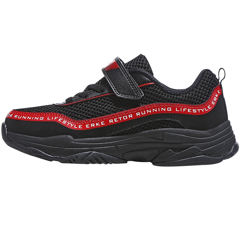 鸿星尔克男童跑步鞋2019新款缓震中大童鞋子轻便运动鞋男童鞋