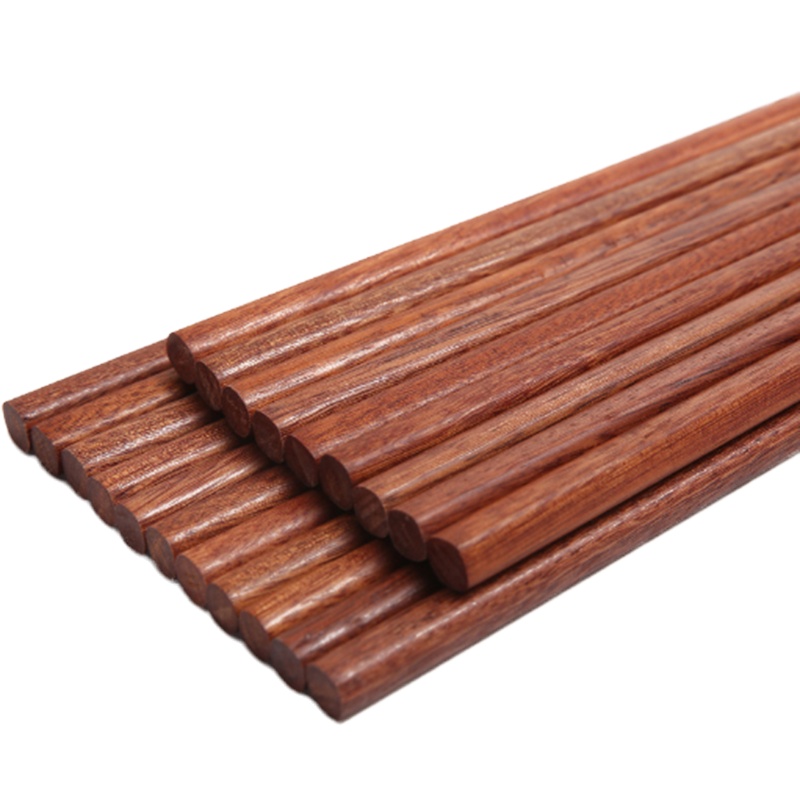 红檀木实木筷子（10双/盒）3盒起售