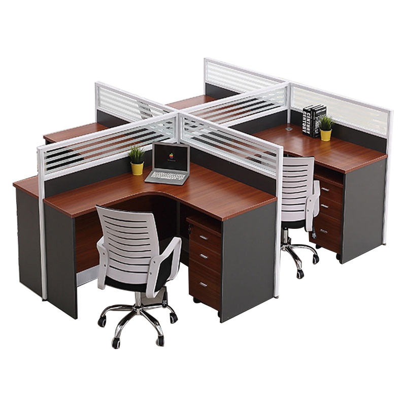 钜晟 办公桌员工位 屏风办公位组合式多人办公桌JS-ZAY01