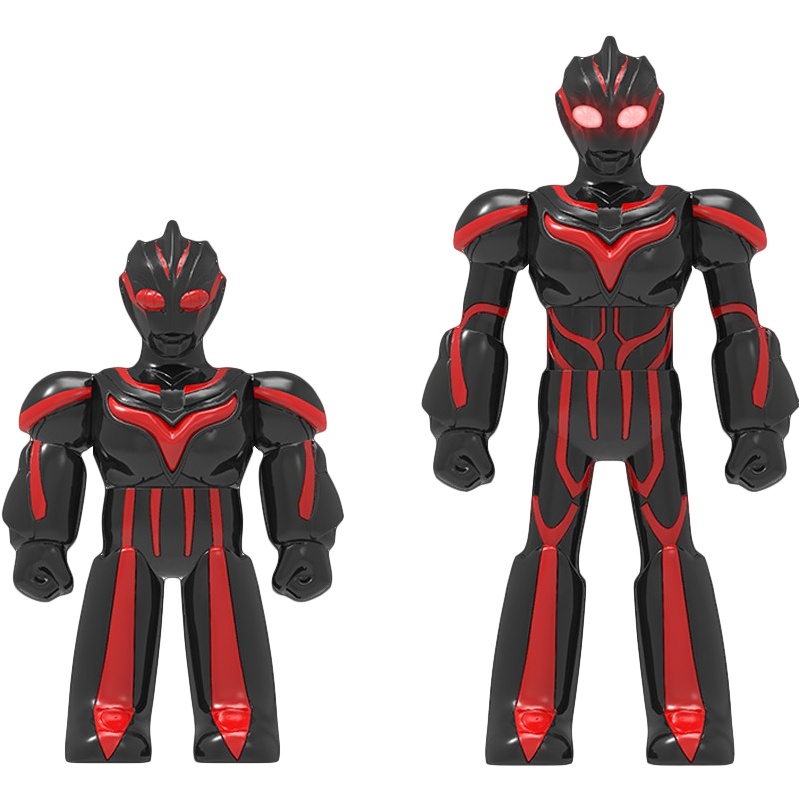 灵动创想超变奥特曼宇宙英雄男孩玩具儿童动漫黑暗扎吉ATM0106