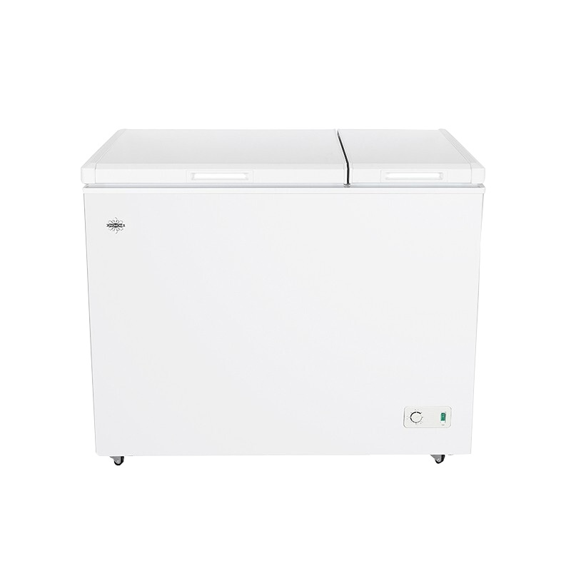 格力(GREE)冰柜BCD-165D2/白色冰箱 165L六维重力 循环制冷 冰箱 家用 一机多用 节能低噪,食品级内胆