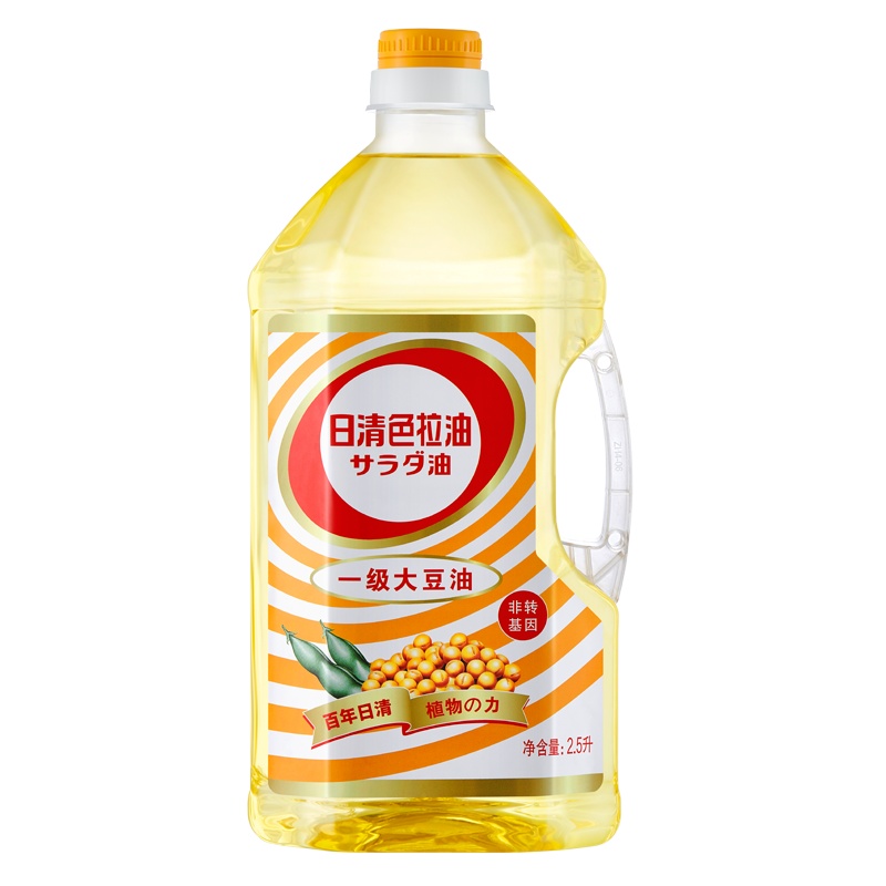 日清色拉油 一级大豆油2.5L