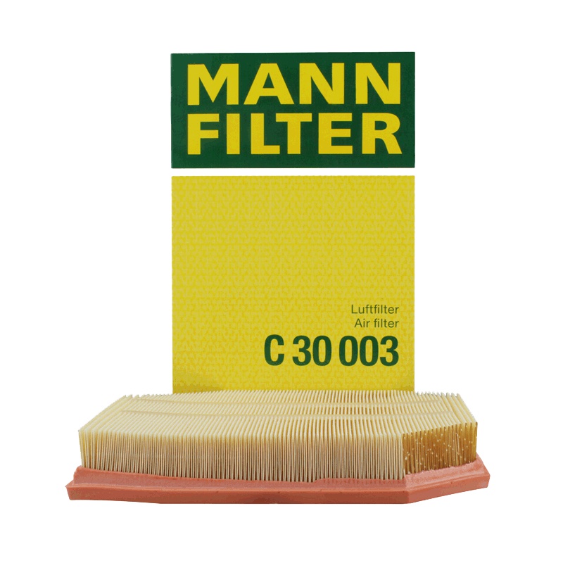 曼牌(MANN)空气滤C30003适配10-14款华晨宝马5系/12-13款进口宝马5系/09-14款宝马7系