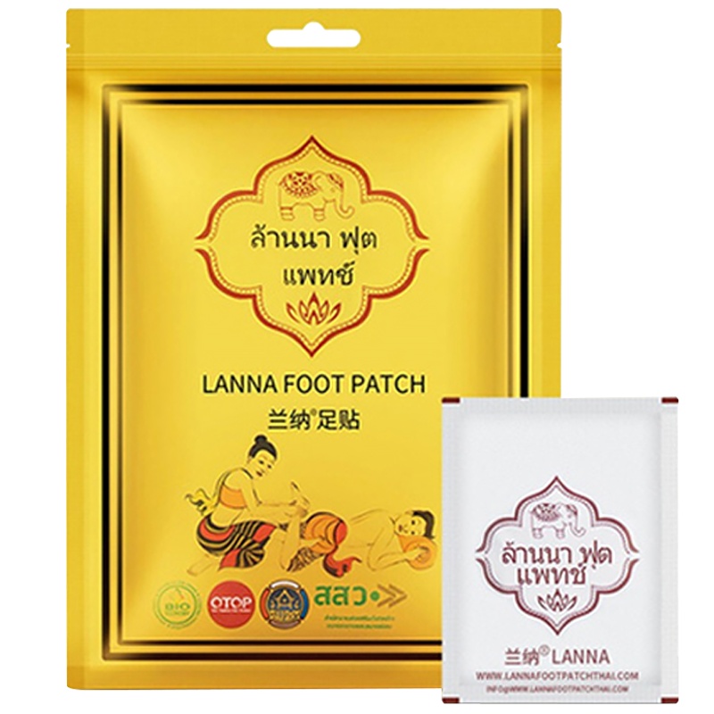 LANNA 兰纳 晚安舒适足贴10片/袋