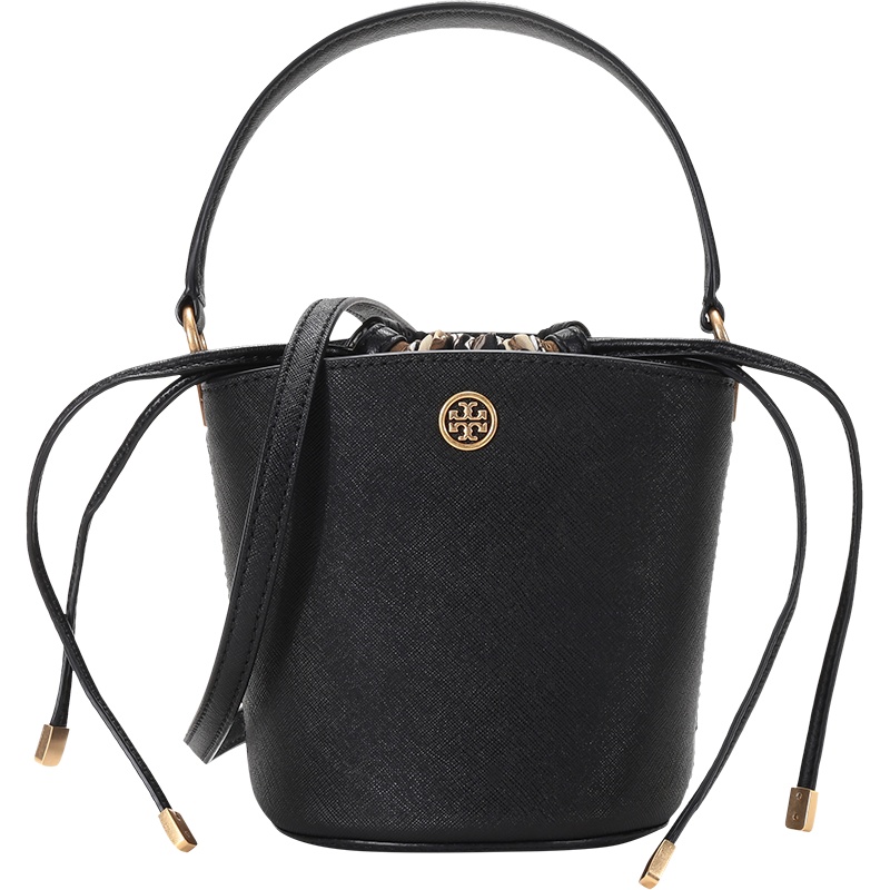 TORY BURCH 托里·伯奇 奢侈品 TB女包 ROBINSON系列 牛皮手提单肩斜挎包水桶包迷你款 75591