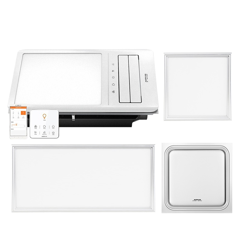 奥普浴霸A8(一厨一卫套餐B):A8+16-25D+5010AK方灯+5020AK