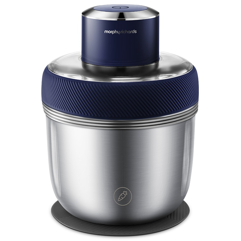 摩飞电器(MORPHY RICHARDS)绞肉机家用电动小型多功能碎菜绞馅料理机不锈钢打肉馅搅拌机MR9401A