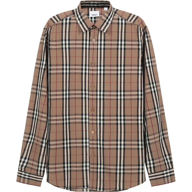 BURBERRY 博柏利 男款 棉质长袖衬衫 80350681