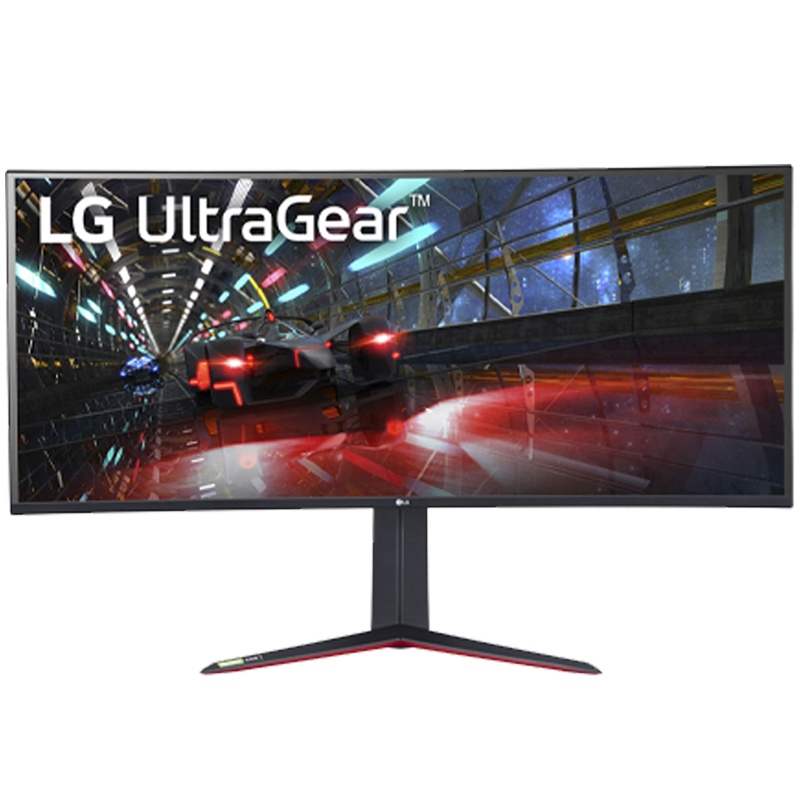 LG大金刚 38GN950 37.5英寸NanoIPS准4K144HZ电竞显示器HDR600超频160HZ曲面带鱼屏G-sync认证第二代氛围灯