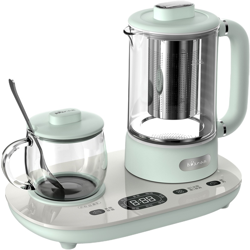 小熊(bear) YSH-C06N1养生壶家用办公室mini小型1人玻璃保温暖饮壶